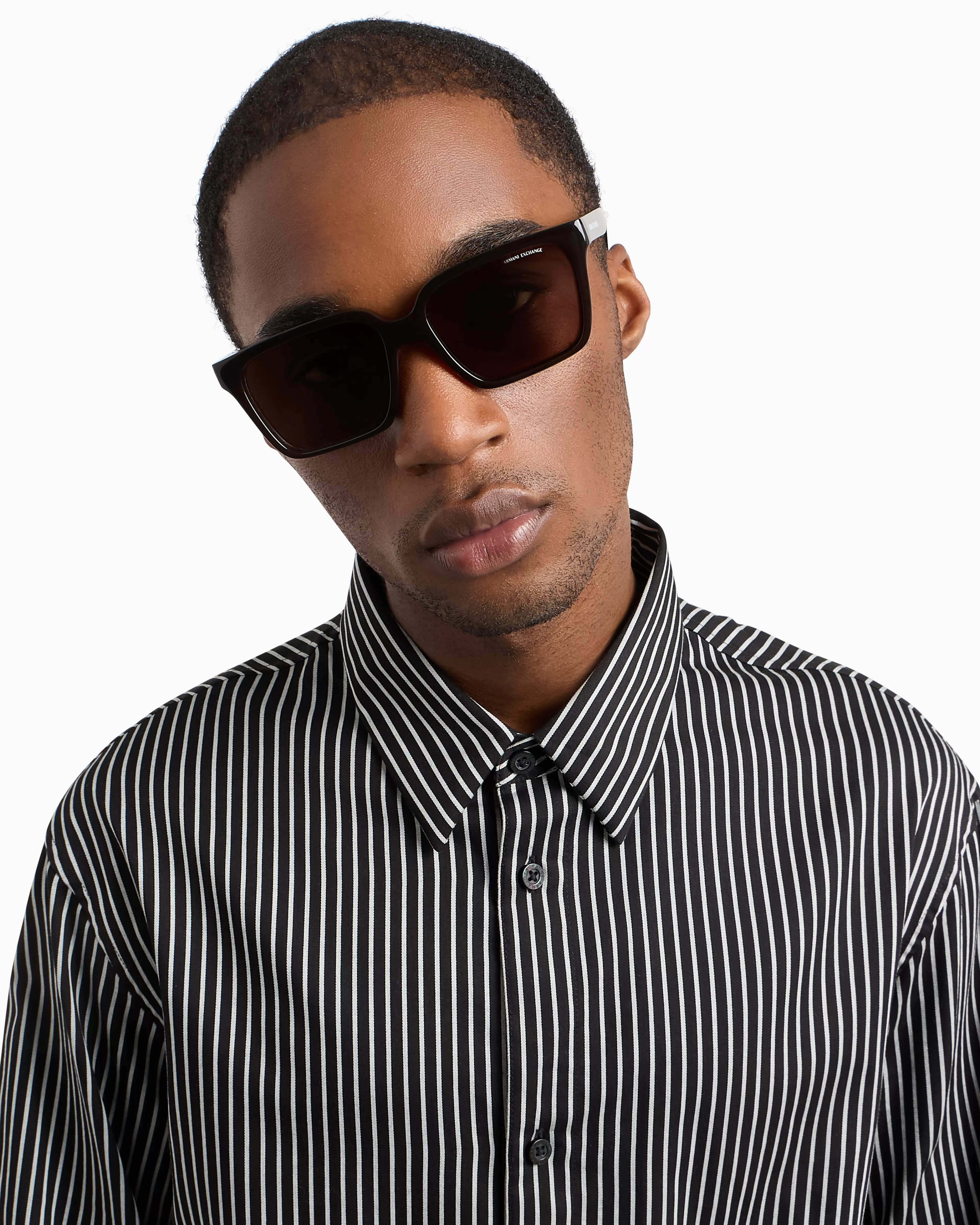 Armani Exchange Men's rectangular shaped sunglasses* Sunglasses
