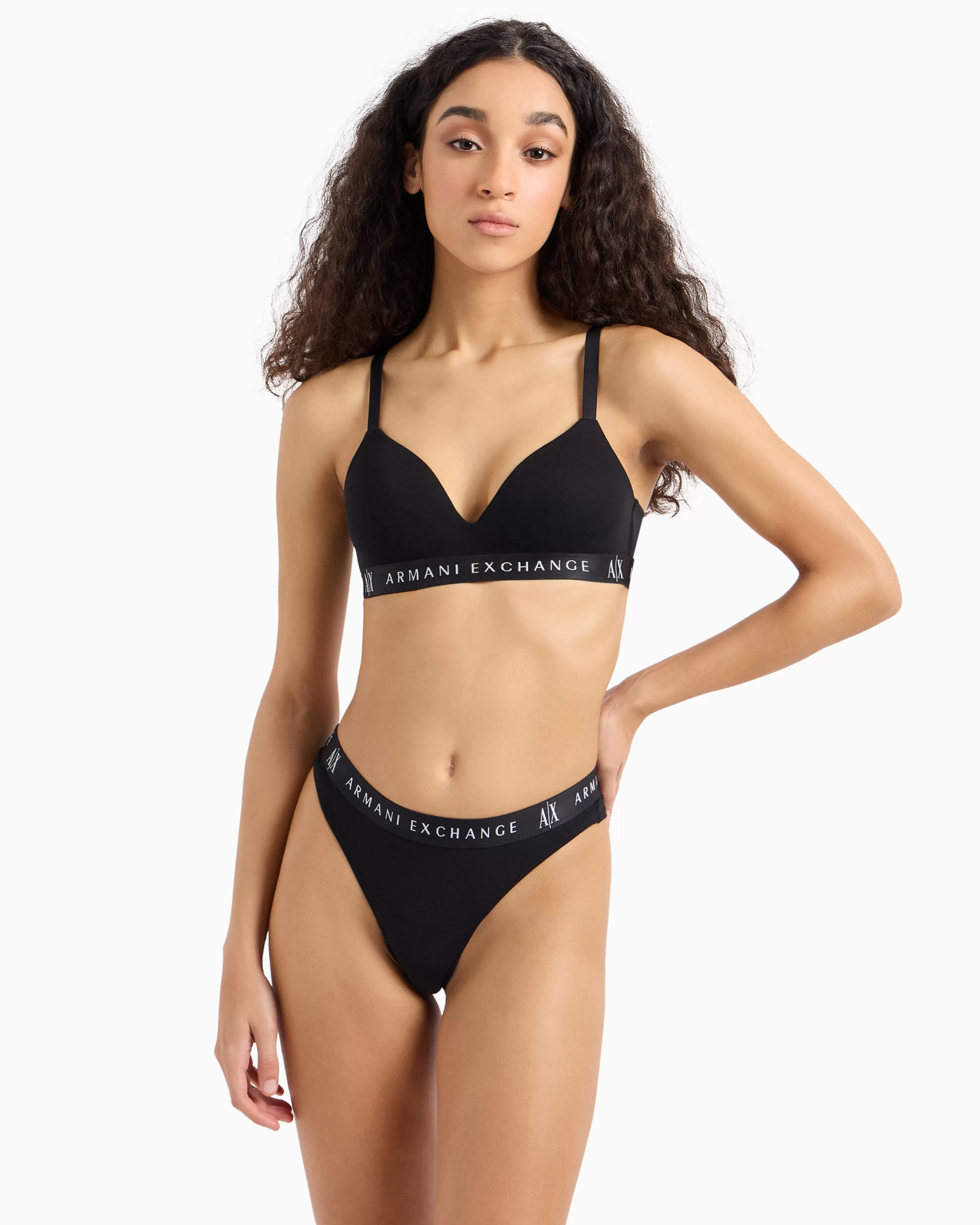 Armani Exchange Padded Bralette Bra* Intimates And Loungewear