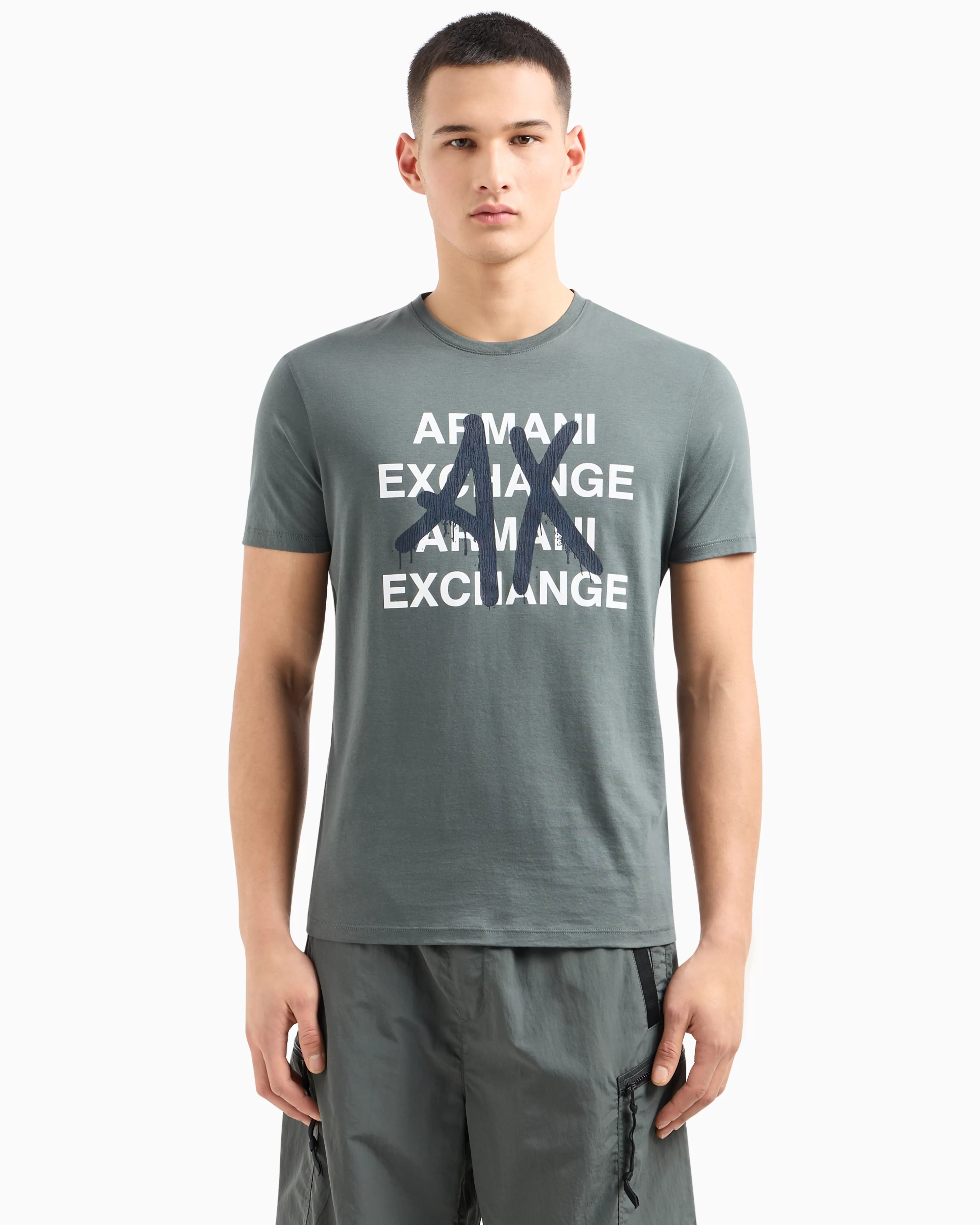 Armani Exchange Pima T-Shirts* T-Shirts