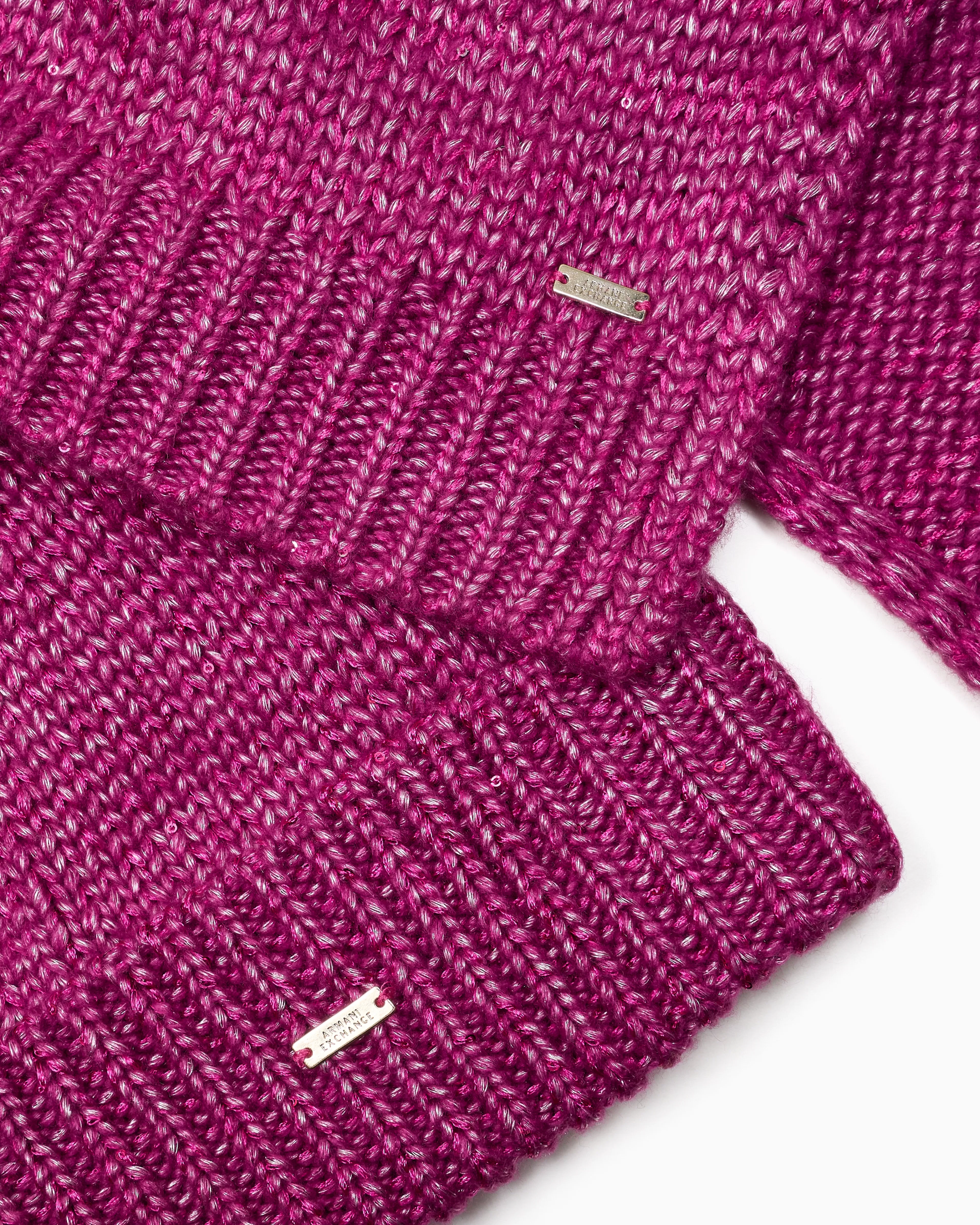 Armani Exchange Set with melange scarf and hat* Scarves