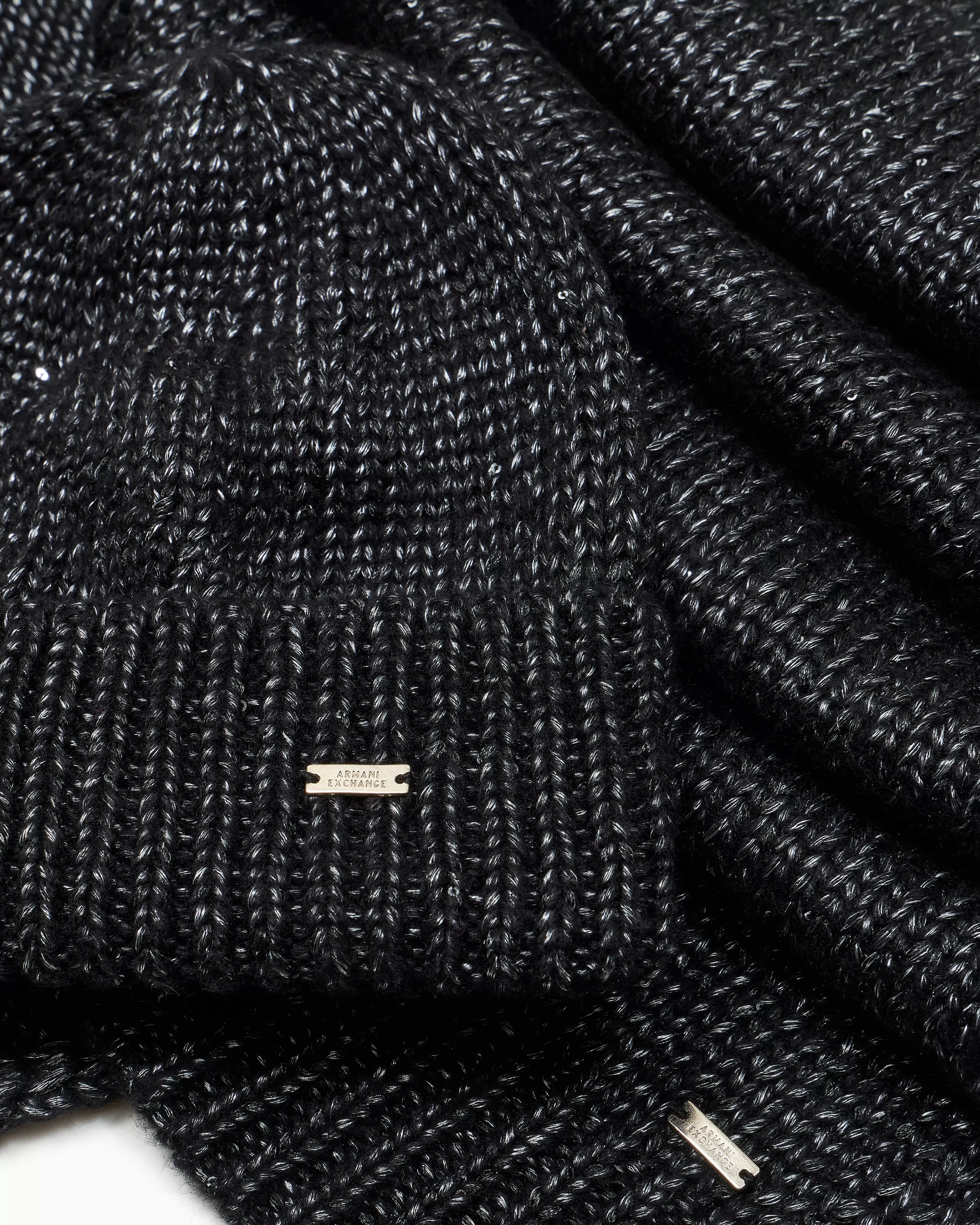 Armani Exchange Set with melange scarf and hat* Scarves