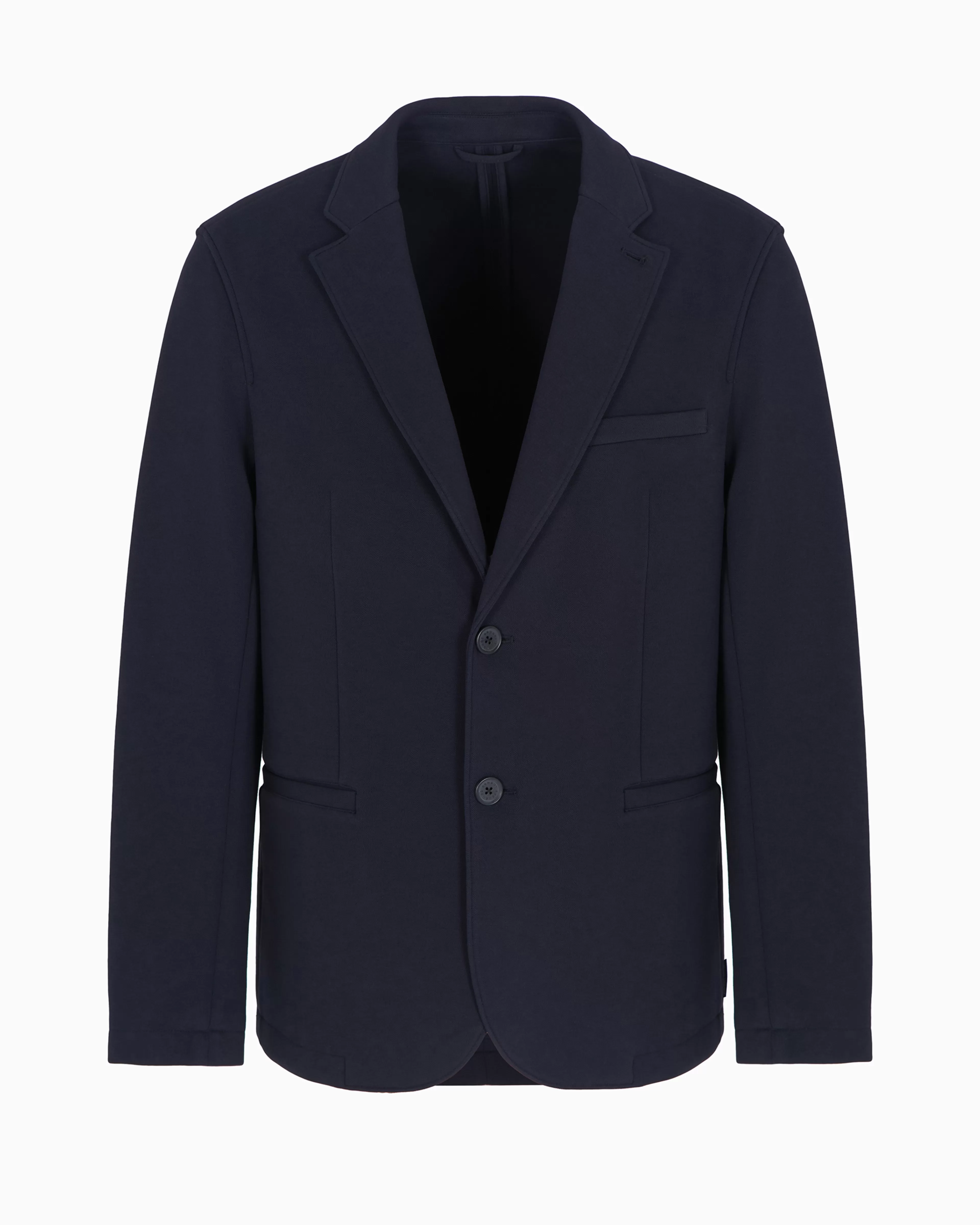 Armani Exchange Single-breasted stretch cotton jacket* Jackets