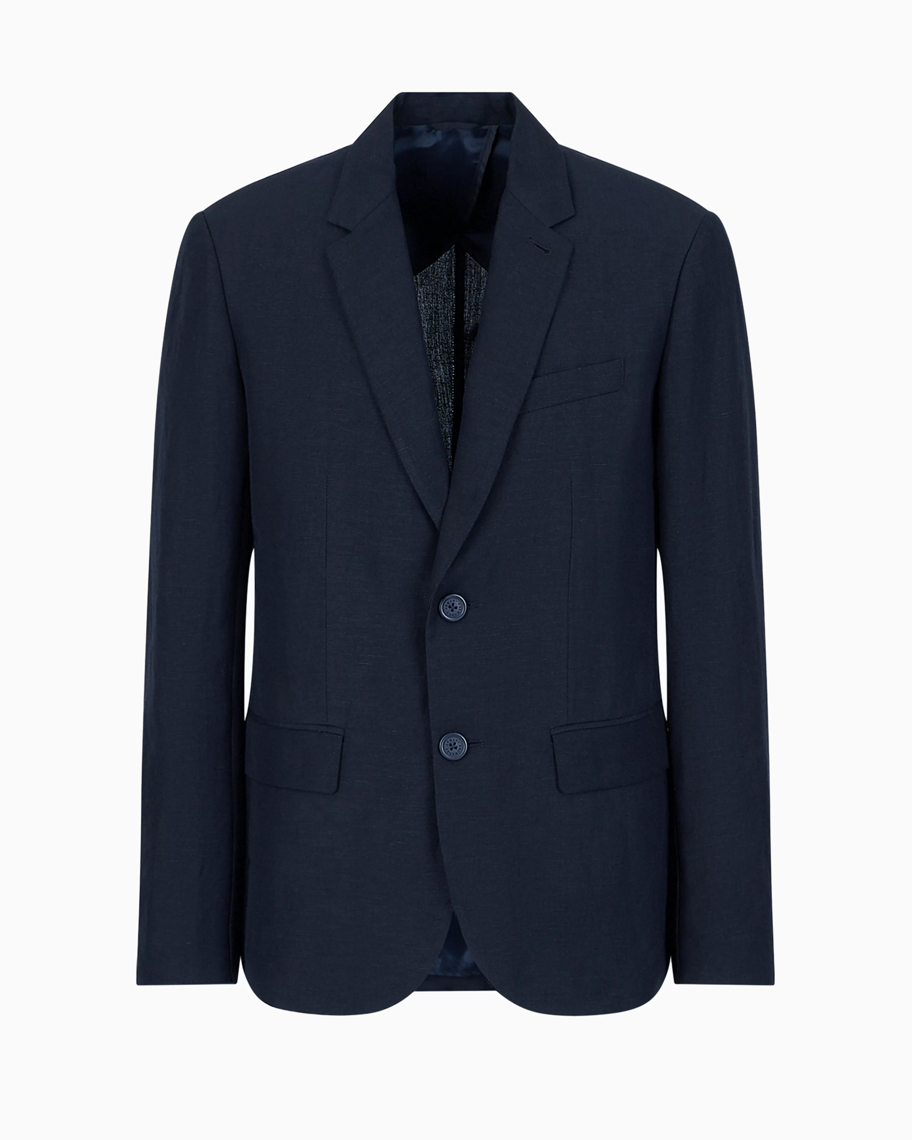 Armani Exchange Single-breasted two-button jacket* Essentials | Jackets