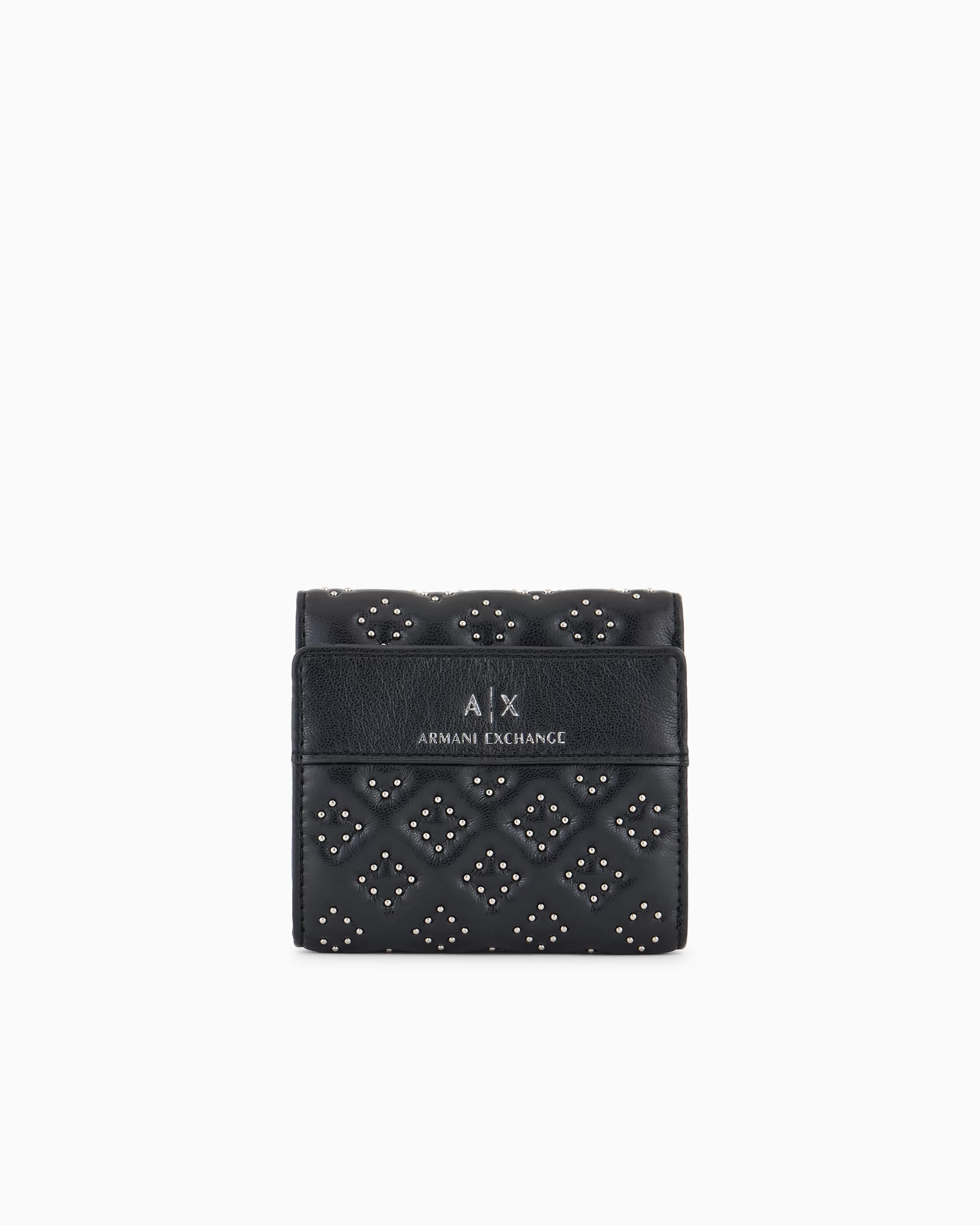 Armani Exchange Small wallet with studs in ASV material* Wallets And Small Leather Goods