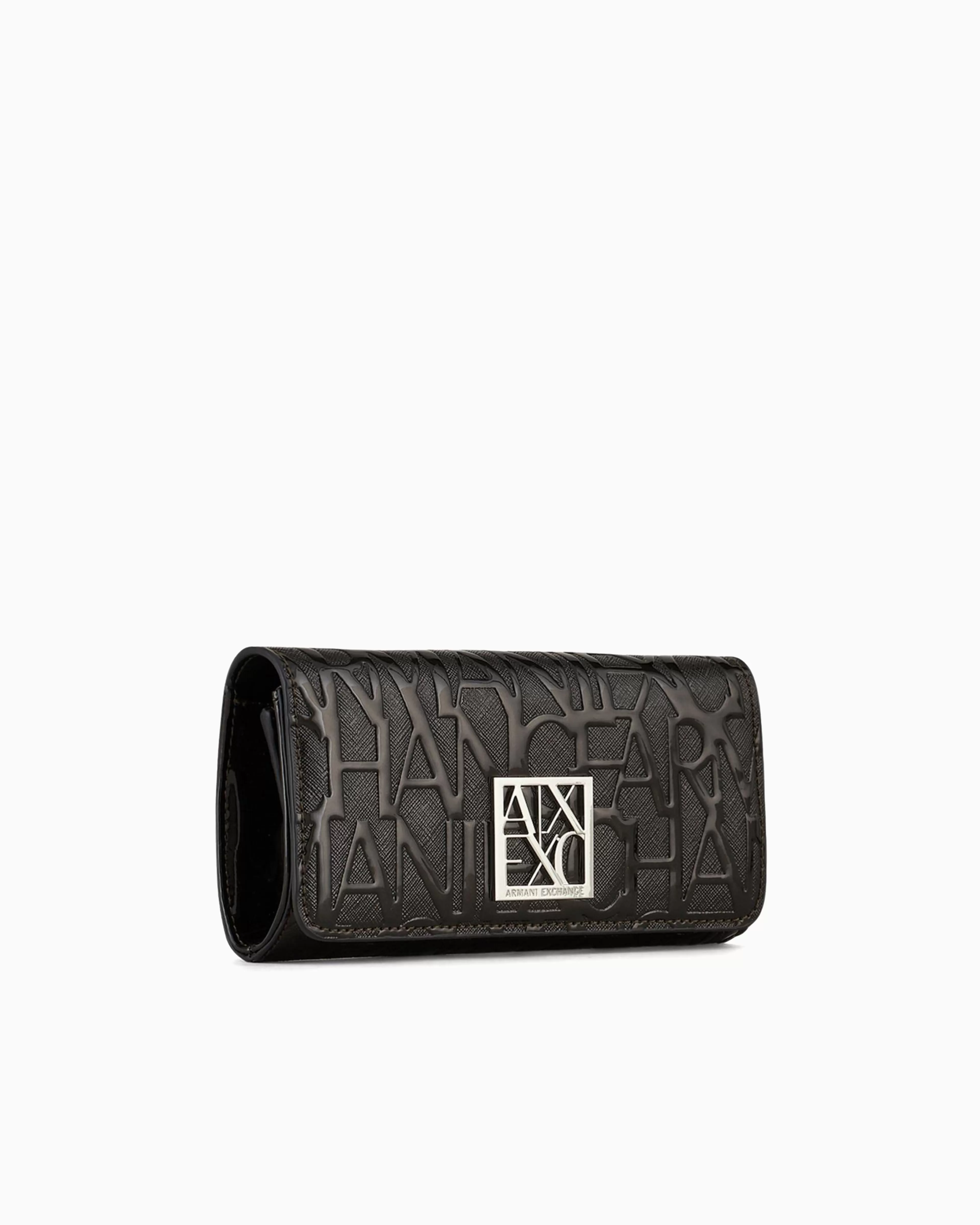 Armani Exchange Wallet with flap and shoulder strap* Essentials | Wallets And Small Leather Goods